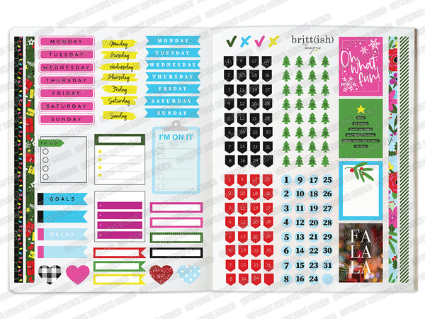 Make The Season Bright - Digital Planning Sticker Kit