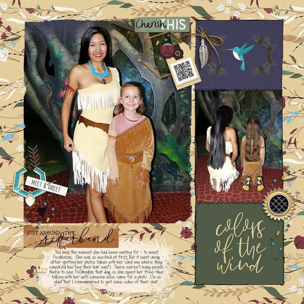 Project Mouse (Princess): Pocahontas Cards