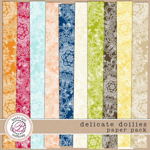 Delicate Doilies Paper Pack