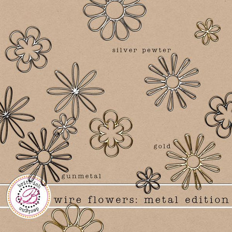 Wire Flowers: Metal Edition