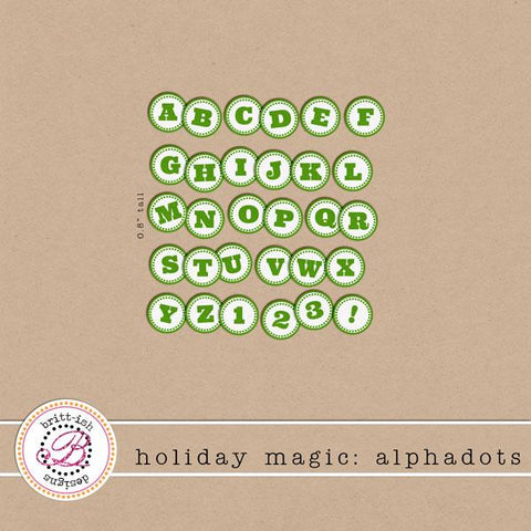 Holiday Magic: Alphadots