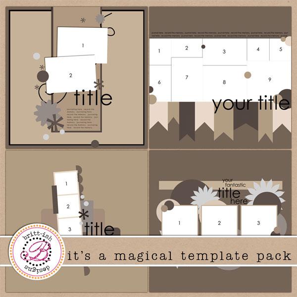It's a Magical Template Pack