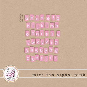 Mini Tab Alpha: Pink
