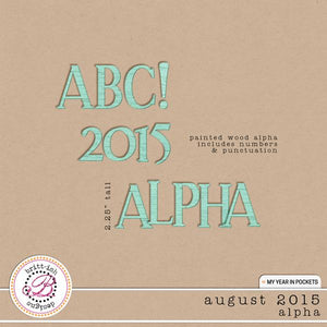 My Year In Pockets (August 2015): Alpha