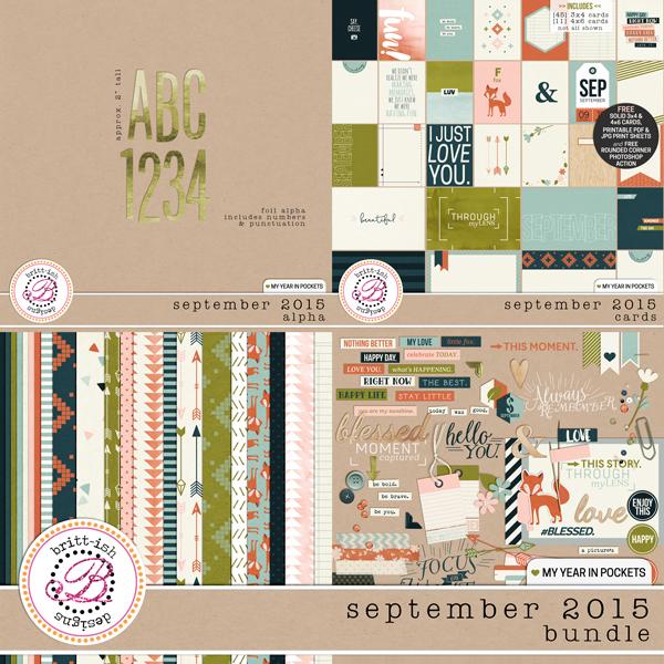 My Year In Pockets (September 2015): Bundle