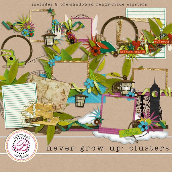 Never Grow Up: Clusters