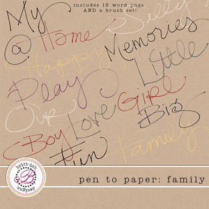 Pen to Paper: Family