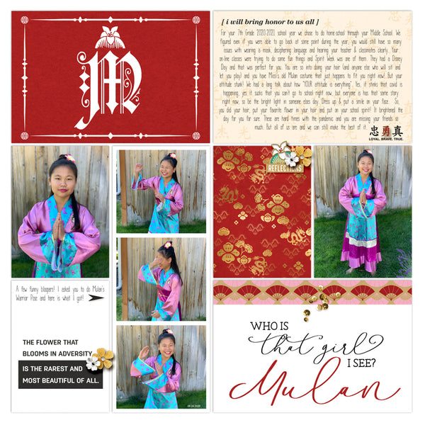 Project Mouse (Princess): Mulan Cards
