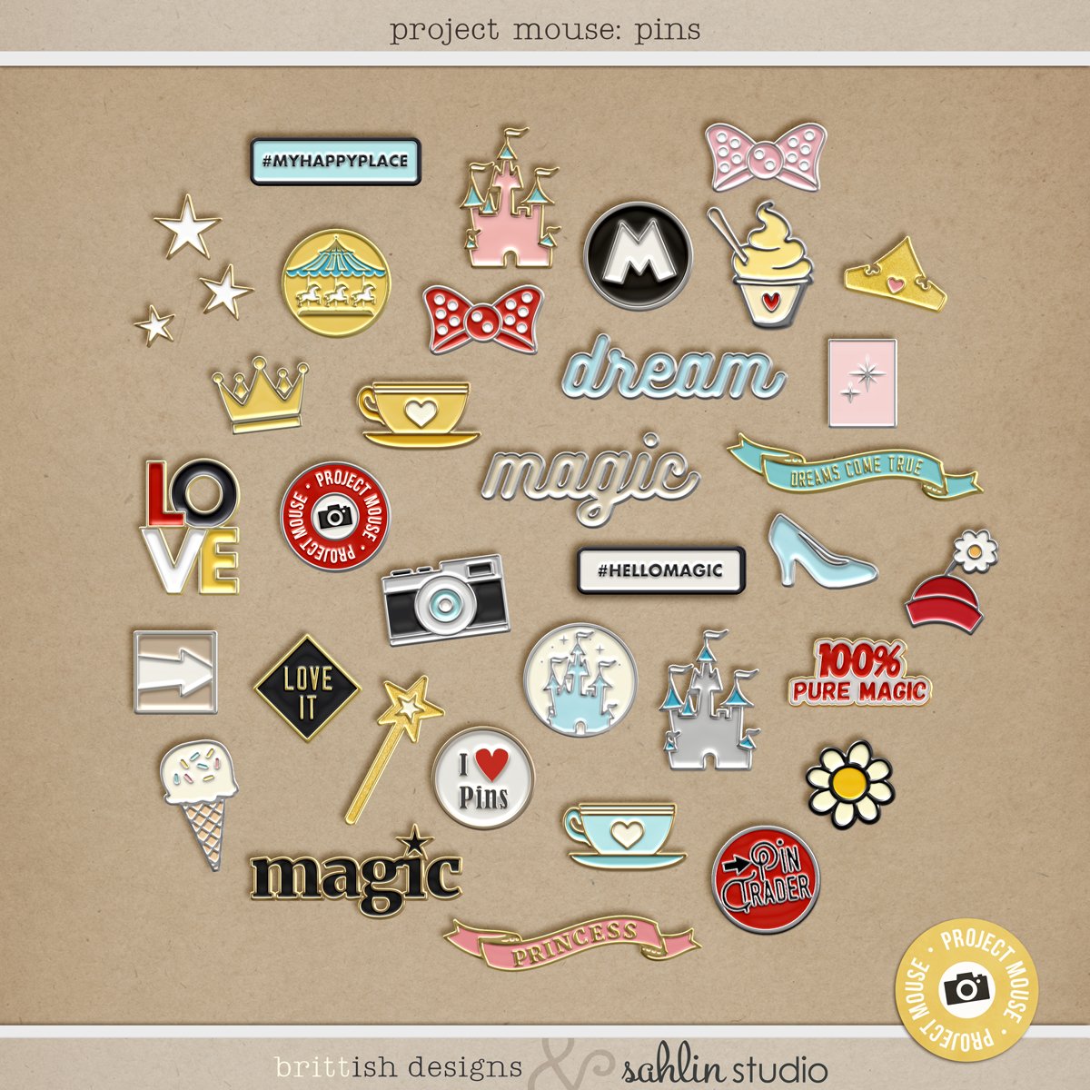 Project Mouse: Pins