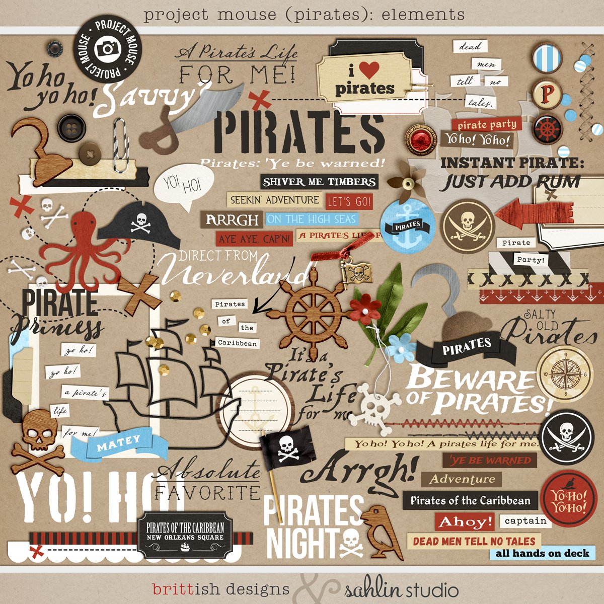 Project Mouse (Pirates): Elements