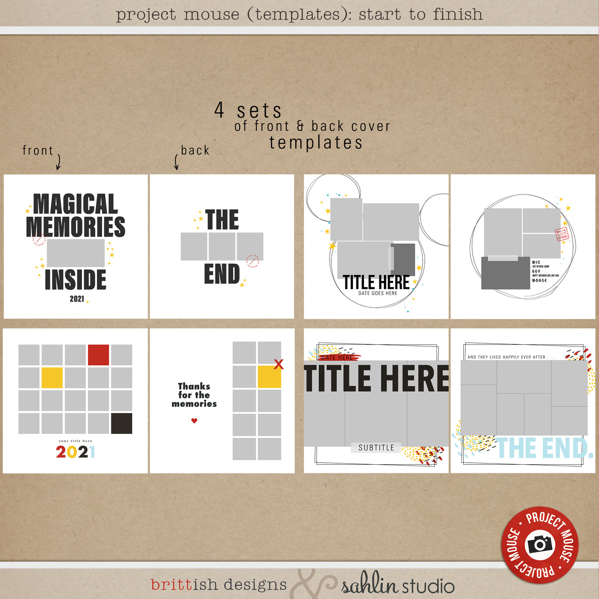Project Mouse (Templates): Start to Finish