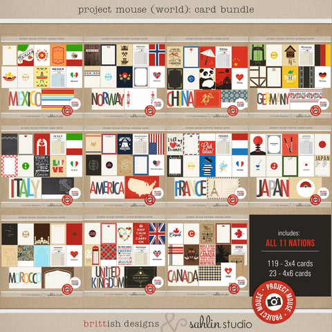 Project Mouse (World): Card Bundle