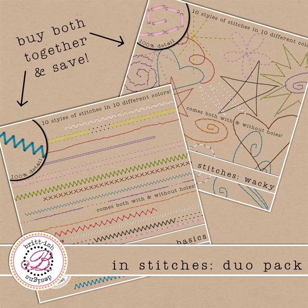 In Stitches: Duo Pack